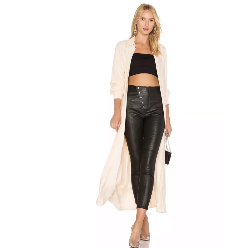 LPA Revolve 100% Leather Pant 597 Pants Large